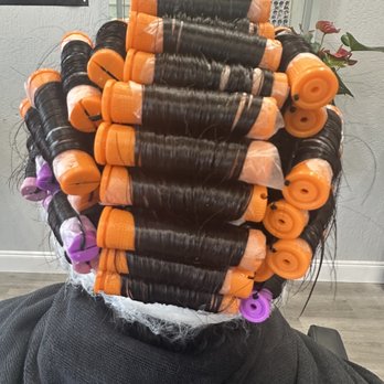 Perm styling with rollers